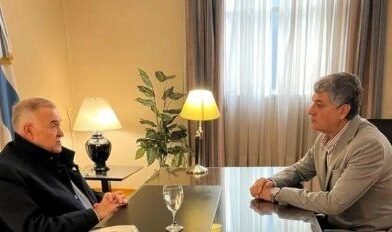 Jaldo y Salvatierra analizaron el trabajo de la Casa de Tucumán en Buenos Aires