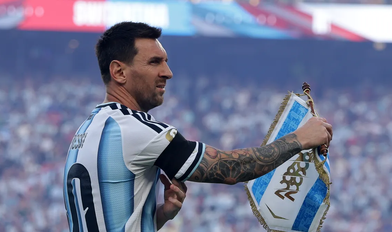 El mensaje de Jaldo a Messi: «Nos enseñaste a no bajar los brazos nunca»