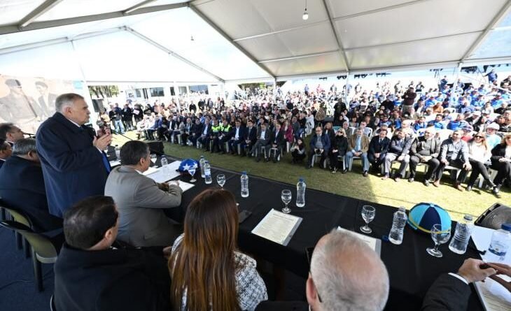Jaldo encabezó el lanzamiento de la 71ª edición de la Batalla de Tucumán