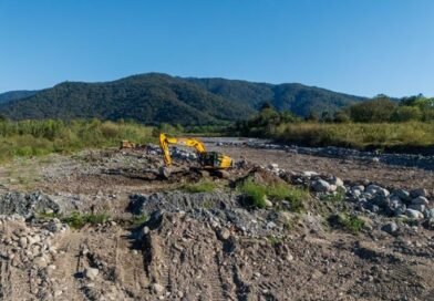 Continúan los trabajos en la Ruta Provincial 321 y el río Lules