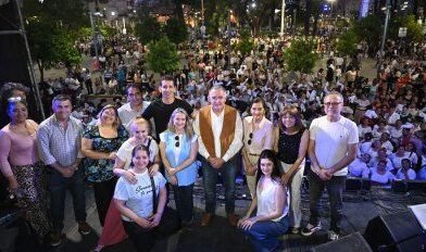Jaldo acompañó una nueva edición de Tucumán Danza