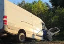 Murió un hombre tras un choque entre un tractor, una combi y una camioneta
