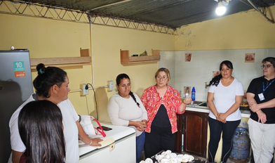 El merendero San Cayetano recibió elementos aportados por el Ministerio Fiscal