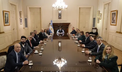 Milei reúne al Gabinete y define la agenda política de la semana