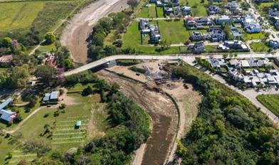 Tucumán suma obras de prevención hídrica en el río Chirimayo