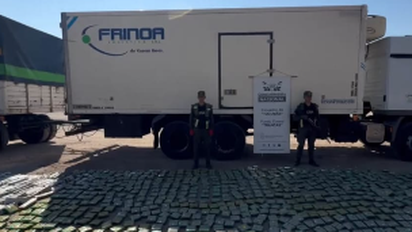 Trancas: Gendarmería descubrió 393 kilos de hojas de coca