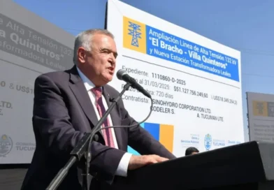 Jaldo supervisará los avances de la obra eléctrica El Bracho-Villa Quinteros