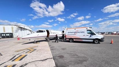 Una paciente con insuficiencia hepática aguda fue trasladada a CABA