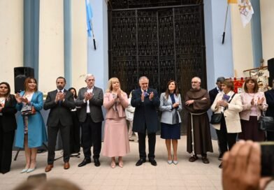 Jaldo encabezó la reapertura de la Iglesia San Francisco tras ocho años