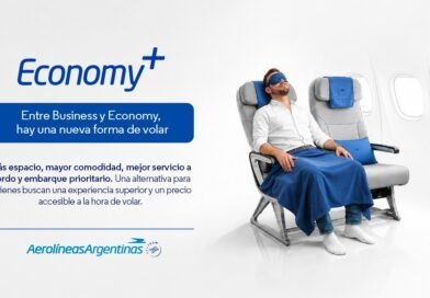 ¡Agendalo! El 1 de noviembre debuta la nueva categoría «Economy+» de Aerolíneas Argentinas: rutas y todos los detalles
