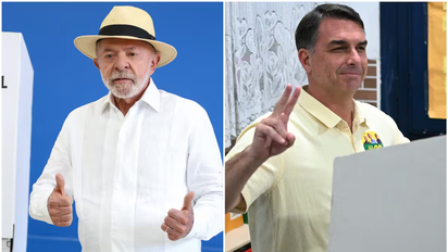 Flávio Bolsonaro se impuso a Lula por más de 2%, pero habrá balotaje