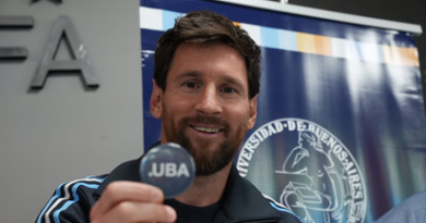 Messi recibió el título de Doctor Honoris Causa de la UBA