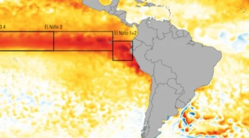 Evento Climático El Niño 2026-2027: Nuevo apartado en la Web de Agricultura