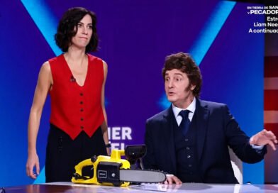 La TV española se burló de Milei en su visita: “Trajo la motosierra”